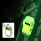 Luminous Transparent Waterproof Lighter Plasma Double Arc Windproof Lighter USB Rechargeable Lighter