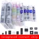 IC Integrated Circuit Chip Assortment Kit IC Sockets set 4000 4500 74HC 74LS Common CMOS Logic IC