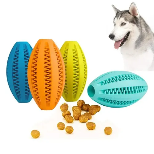 Haustier Hund Kauen Spielzeug Zähne Reinigung Snack Ball Haustier Hund Spielzeug Ball Natur