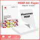 100 sheet Phomemo Official Thermal Paper A4 Thermal Fax Machine Paper Keep for 10 Years Fold Paper