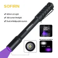 Sofirn SF15 UV-Taschenlampe 405nm Dual Purple 300lm White Pen light tragbare aaa UV-Taschenlampe zur