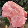 100% natürliche rosa Rosenquarz stein rohe Kristalls teine heilende Mineralprobe Gestein roher rauer