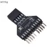 Neue USB 2 0 9 Pin Splitter Motherboard USB 9 Pin Header 1 bis 2 Verlängerung adapter 9-Pin USB Hub