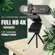 4K Volle HD Mini Webcam Mit Mic Automatische Fokus 2K Online Web Kamera Für Computer PC Laptops