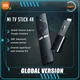 Xiaomi mi tv stick 4k globale version android tv 11 9 0 hdr quad-core 2gb 8gb bluetooth 5 2 wifi