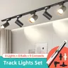 LED-Schienen lichtset Cob Rail Beleuchtung Schienen Licht 12W 20W 30W 40W Schienen licht LED für