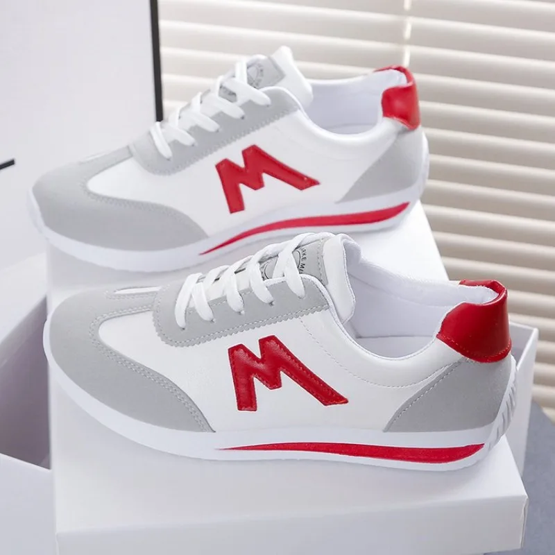 Frauen Casual Schuhe Pring Marke Frühling Designer Keile Weiße Turnschuhe Plattform Tenis Feminino Trainer Weiblichen Wanderschuhe