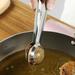 1Pc Stainless Steel Bread Tong Multifunction Food Clip Kitchen Serving Tongs for Eggs Cookies Barbecue (Silver)