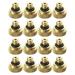 FRCOLOR BESTOMZ 16pcs Misting Nozzles Brass Low Pressure Misting Nozzles for Outdoor Cooling System 0.3cm Orifice