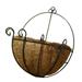 hanging planter 10 Inch Metal Hanging Planter Coconut Basket Round Steel Wires Plant Holder Decor Hanging Flower Pots Indoor Outdoor Hanging Baskets 25cm