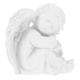 Angel Statue Figurine Cherub Praying Ornament Resin Garden Angels Figurines Religious Kneeling Sculpture Home Statues