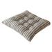 Trayknick Anti-falling Seat Cushion Square Chair Cushion Soft Pp Cotton Filling Outdoor Patio Seat Back Cushion Dining Chairs Pad Autumn Winter Office Chair