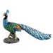 Yohome Imitation Peacock Model L Ovely Realistic Feathers Bird Miniature Decorative
