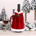 Bouanq Christmas Decorations Xmas Tree Decor New Christmas Decoration Old Man Doll Wine Bottle Cover Christmas Decorations Christmas Tree Ornaments Gifts for Xmas Wedding Holiday