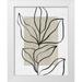 Thorns Becky 26x32 White Modern Wood Framed Museum Art Print Titled - Color Block Balance II