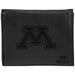Black Minnesota Golden Gophers Personalized Trifold Wallet