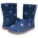 Women's Cuce Navy Dallas Cowboys Allover Logo Boots