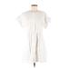 La Vie Rebecca Taylor Casual Dress: White Dresses - Women's Size Medium