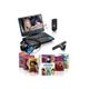 Lenco DVP-910BU Portable DVD player Convertible 22.9 cm (9") Blac