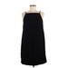 Maggy London Casual Dress - Shift Square Sleeveless: Black Solid Dresses - Women's Size 6