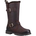 Hush Puppies Women's Winnie Mid Calf Boot, Brown, 5 UK