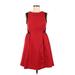 Prabal Gurung for Target Casual Dress: Red Dresses - Women's Size 8