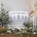 Northlight Seasonal 19.75" Where Treetops Glisten Christmas Wall Sign, Wood in Gray/White | 10 H x 19.75 W x 0.5 D in | Wayfair NORTHLIGHT NJ95162