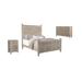 Bungalow Rose Mazlum 3-piece Bedroom Set Wood in Gray/White | 70 H x 67 W x 89 D in | Wayfair 3D2F3529527443F1AD6E57BBFD3F4C03