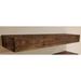 Millwood Pines Shiela Fireplace Shelf Mantel in Brown/Green | 30",8" | Wayfair E6BE1DFA65894948923D3A7CA2801B1A