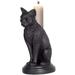 Bungalow Rose Mancy 6.75" Candlestick in Black | 6.75 H x 4.25 W x 3 D in | Wayfair ECC480DFBB4B4E6AB77095AA0391F61A