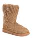 MUK LUKS Janet - Womens 9 Tan Boot Medium