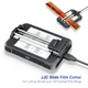 JJC Aluminium Slide Film Cutter For 35 mm /120 Format Film Strips Anti-Slip Film Head Cutter and