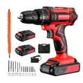21V 12V Impact Cordless Drill Power Tools Wireless Drills Rechargeable Drill Set for Electric