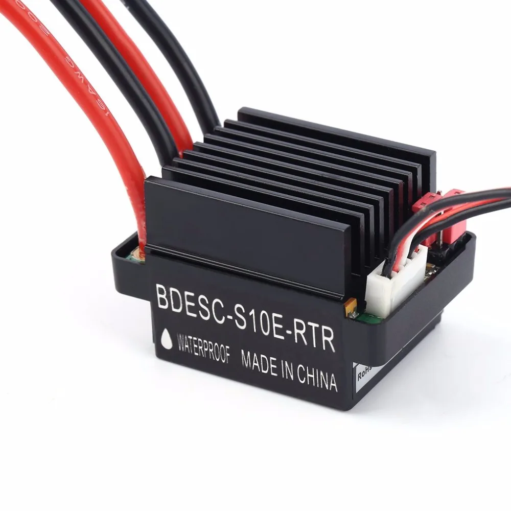 Hobby-Geschwindigkeitsregler mit gebürstetem Motor und 2 A BEC ESC, Hochspannung, 6–12 V, 320 A, RC-Schiff und R/C-Auto