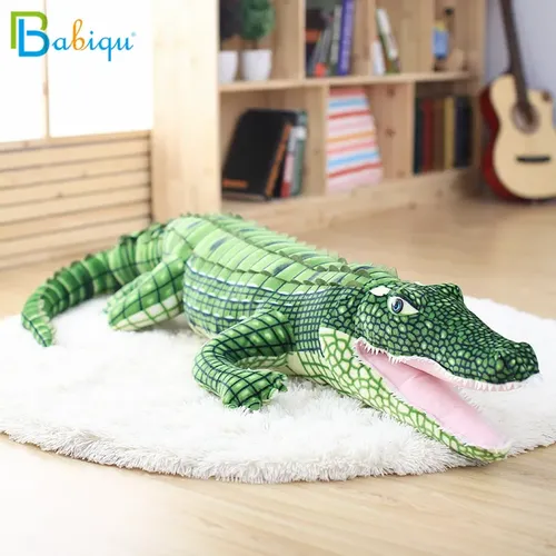 105/165cm Stofftier Echt Leben Alligator Plüsch Spielzeug Simulation Krokodil Puppen Kawaii Ceative