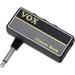 Vox amPlug 2 Classic Rock Headphone Guitar Amp Headphone Guitar Amplifier with 3 Amp Modes 9 Selectable Effects Selectable Mid-boost Speaker Cabinet Emulation and Aux in Jack