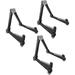 3 Pack Guitar Folding A Frame Stand For Acoustic Classic Electric Bass Travel Guitars Banjo Ukulele - Portable Floor Guitar Holder Black GSS AL BLK 3PCS