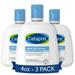 Cetaphil Face Wash Hydrating Gentle Skin Cleanser For Dry To Normal Sensitive Skin New 4 Oz 3 Pack Fragrance Free Soap Free And Non-Foaming.