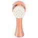 Facial Brush Manual Facial Brush Facial Cleansing Brush Portable Skin Care Massage Tool Home Cleaner Woman Accessory for Women Lady (Rose Gold)