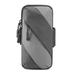 Phone Holder Small Crossbody Shoulder Holsters Bag with Arm Band Use for Running Walking Hiking & Bikingï¼Œdark grey