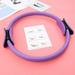 Pilates Circle 1pc Pilates Resistance Ring Yoga Circle Body Balance Fitness Assistant Gym Workout Accessories (Purple)