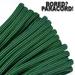 Bored Paracord Brand 550 lb Type III Paracord - Neon Green with Black Stripes 50 Feet