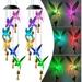 Hummingbird Wind Chimes - Solar Lighted Outdoor Indoor Decoration