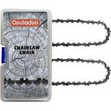 Opuladuo 2PC 16 inch Chainsaw Chain for WORX WG303 WG303.1 Chainsaw 16 Replacement Chain for BAUER 20112E-B Chain Saw