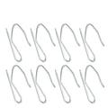 100 Pcs Metal Curtain Hooks S-shaped Hanging Hooks Hanger for Window Curtain/Door Curtain/Shower Curtain