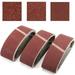 24Pcs Sanding Belts Belt Sander Paper Abrasive Belt Grinding Metal Premium Durable Aluminum Oxide Sanding Belt Sandpaper 60 80 120 Grit for Grinding Polishing Metal Wood