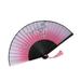 Yesbay Folding Fan Ultralight Chinese Style Hand Held Fan Cosplay Wedding Party Props Decoration