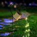 Star Shower Garden Art String Lights Outdoor LED Solar Solar Watering Can Decorative Landscape Stake Light for Patio Garden