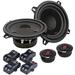 Cerwin Vega H7525C 720W Max 100W RMS 5.25 HED Series 2-Way Component Car Speakers