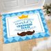 Best Dad Ever Door Mat Outdoor Welcome Mats Indoor for Front Door Christmas Doormat with Non-Slip Backing Winter Doormat for Home Bath Kitchen Entrance Front Door Floor Mat(A203 L)